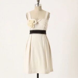 Anthropologie Deletta Waffle Knit Breakfast Dress